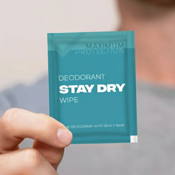 Stay Dry - дезодорант кърпички