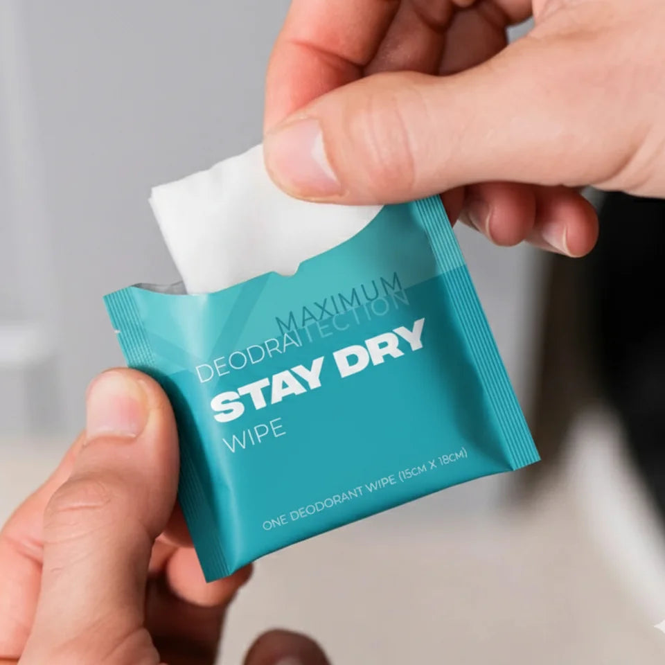 Stay Dry - дезодорант кърпички